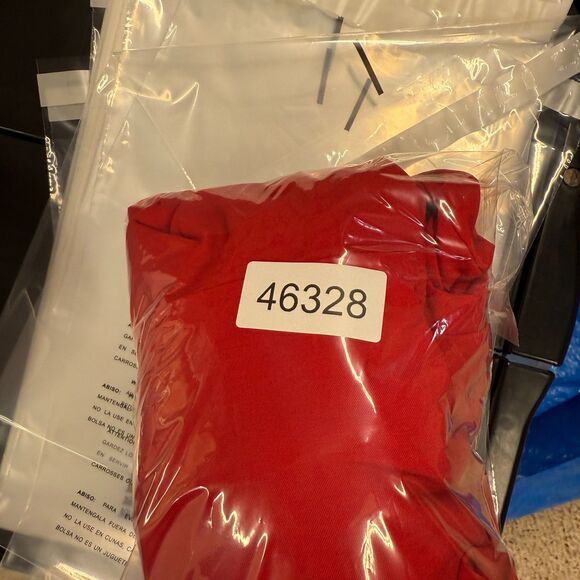 Roz & Ali Blazer Women 2X Plus Red One Button Long Sleeve Collared Lined Rayon - Picture 7 of 7